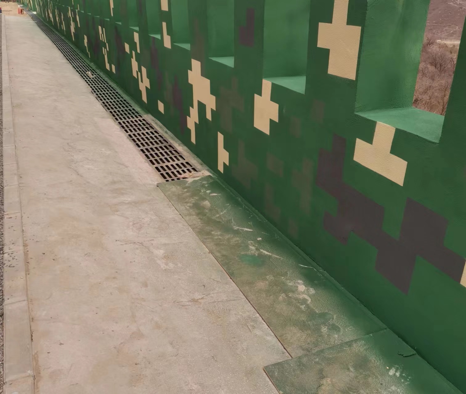 徐汇围墙迷彩喷涂,数迷彩漆